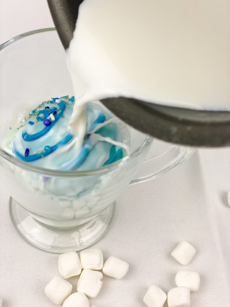 Hot make hot chocolate bombs
