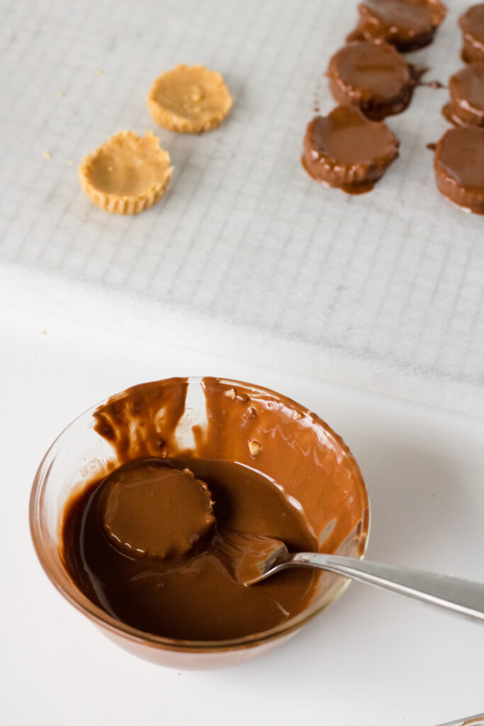 how to make reeses peanutbutter cups