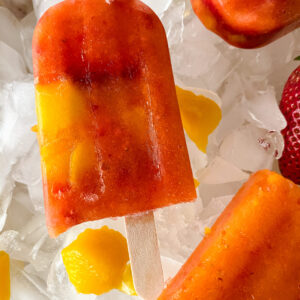 Strawberry Mango Pops www.7recipes.com