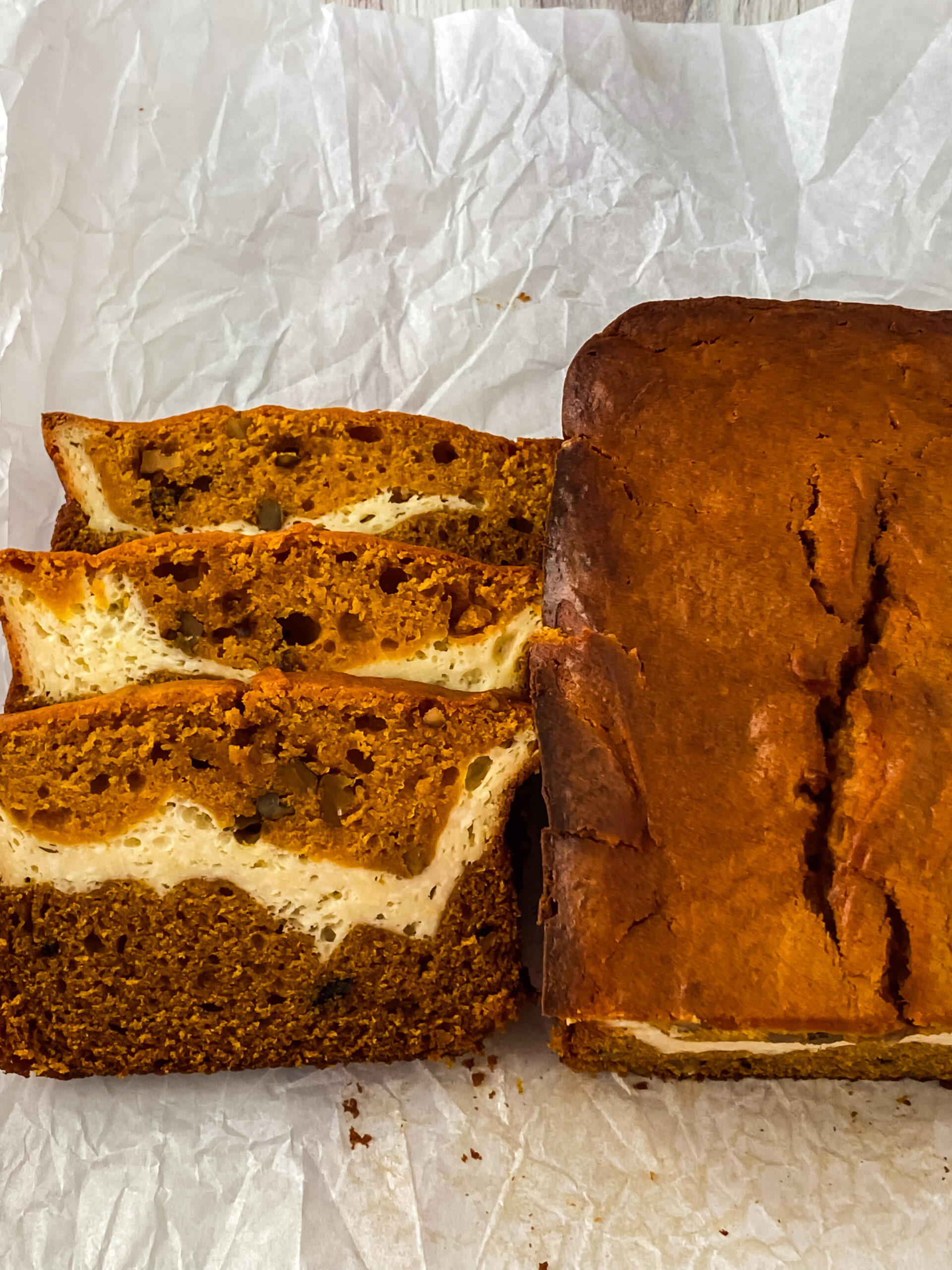 Copy Cat Cream Cheese Pumpkin Bread Recipe on www.chefkimihou.com