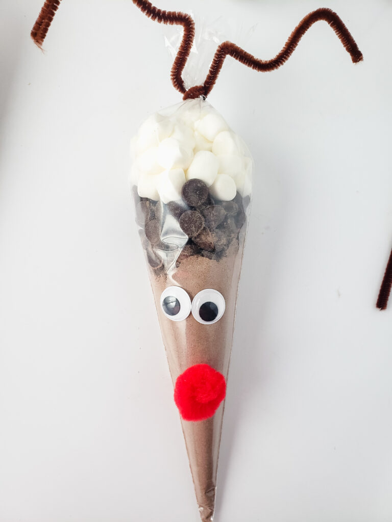 Reindeer Cocoa Bags at www.chefkimihou.com