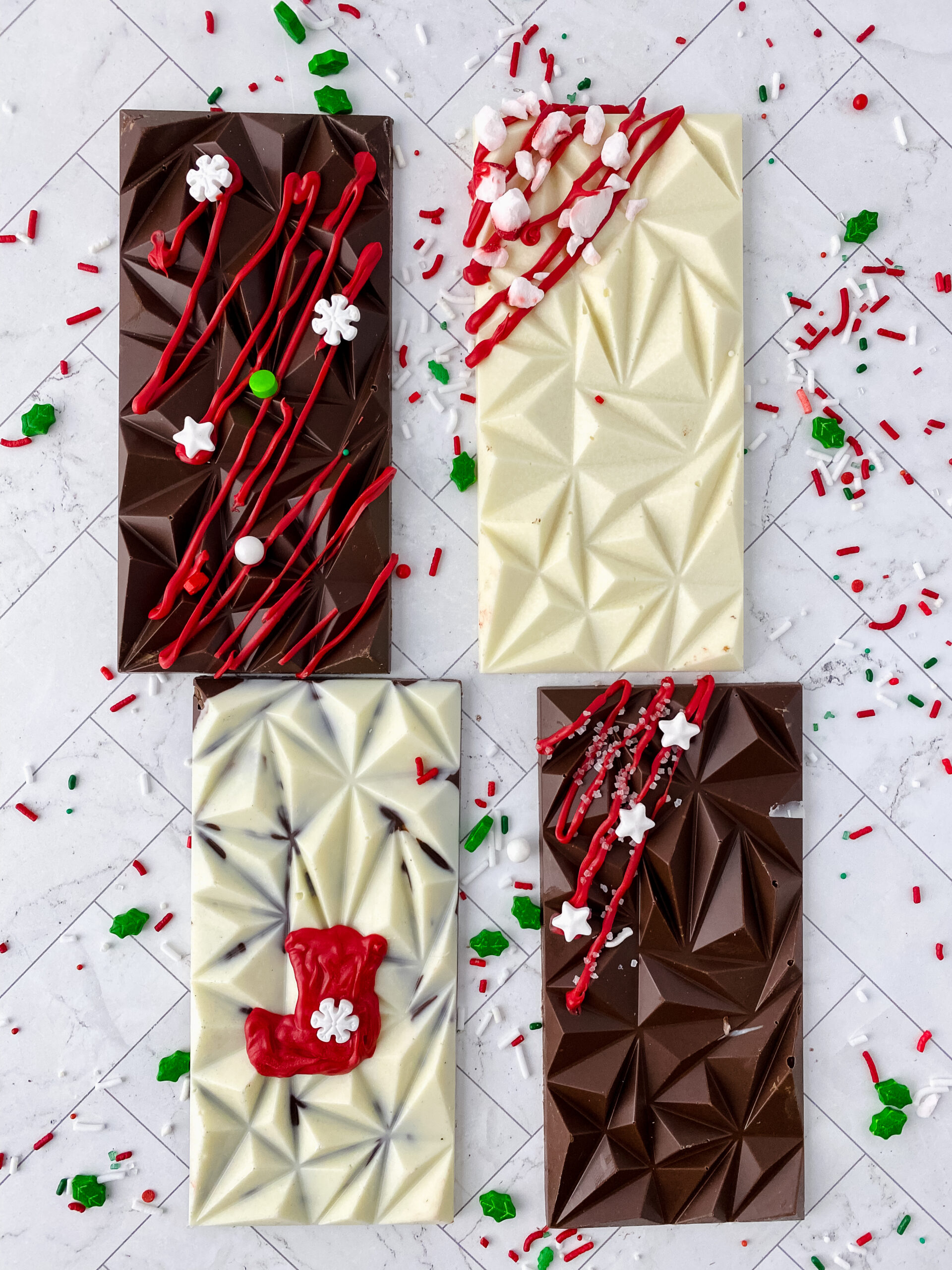 Holiday Candy Bars ay www.chefkimihou.com