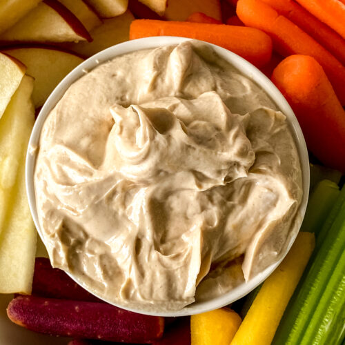 Creamy Nut Butter Dip at www.chefkimihou.com