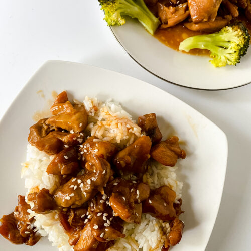 Slow Cooker Sesame Chicken