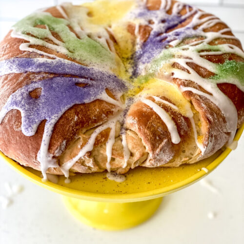 Mardi Gras King Cake at www.chefkimihou.com
