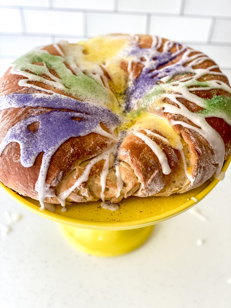 Mardi Gras King Cake at www.chefkimihou.com