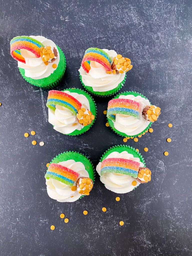 Pot of Gold Cupcakes at www.chefkimihou.com