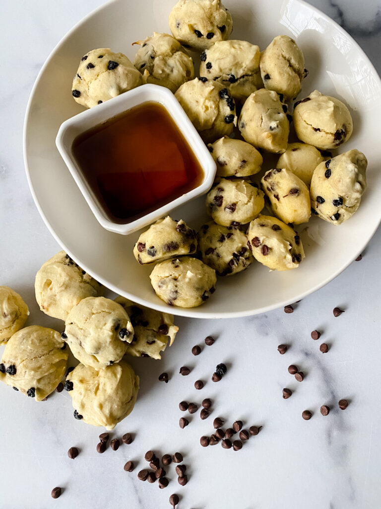 gluten-free pancake bites at www.chefkimihou.com