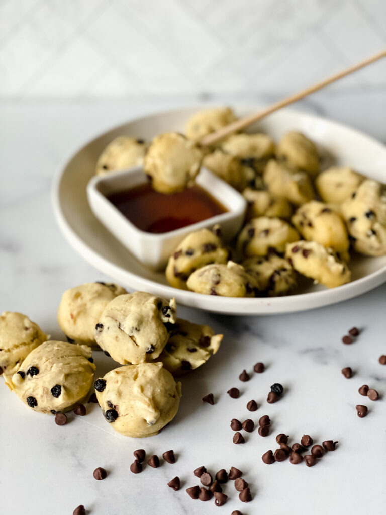 gluten-free pancake bites at www.chefkimihou.com