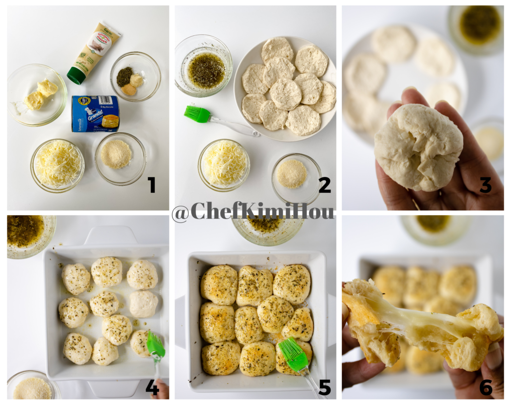 Cheesy Garlic Balls at www.chefkimihou.com
