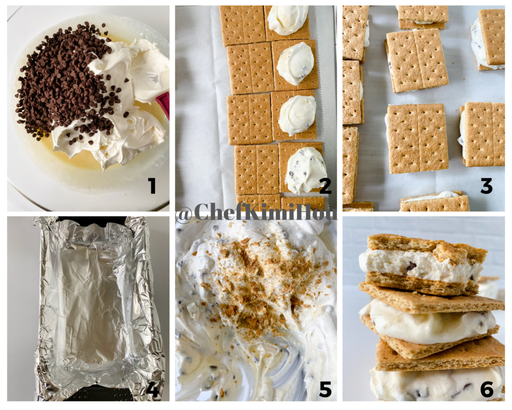 S'mores Ice Cream Sandwich at www.chefkimihou.com