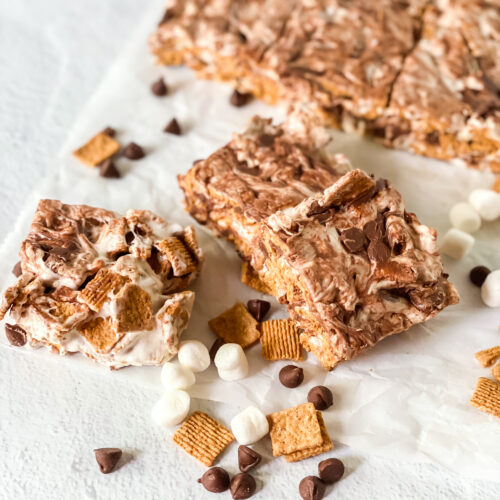 S'mores Cereal Bar at www.chefkimihou.com