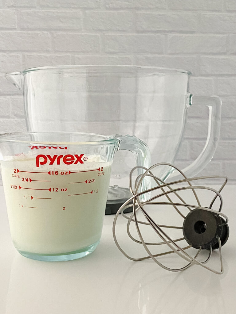 ingredients for homemade butter