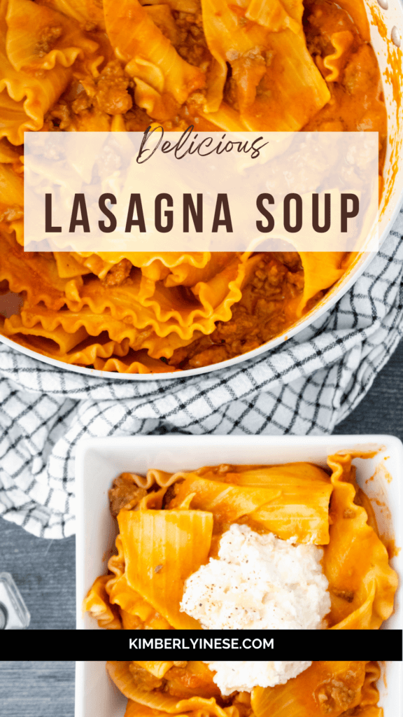 Lasagna Soup Recipe