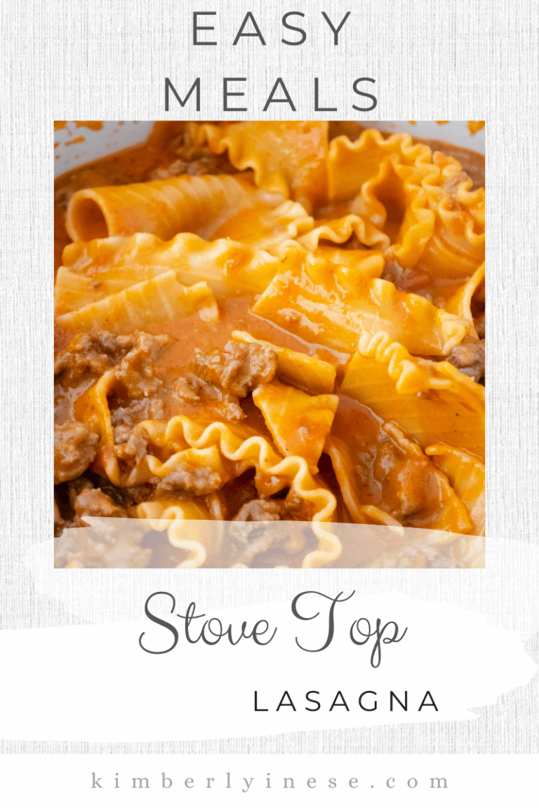 How to make Lasagna Soup