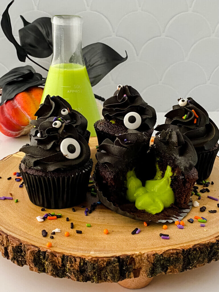 mad scientist cupcakes