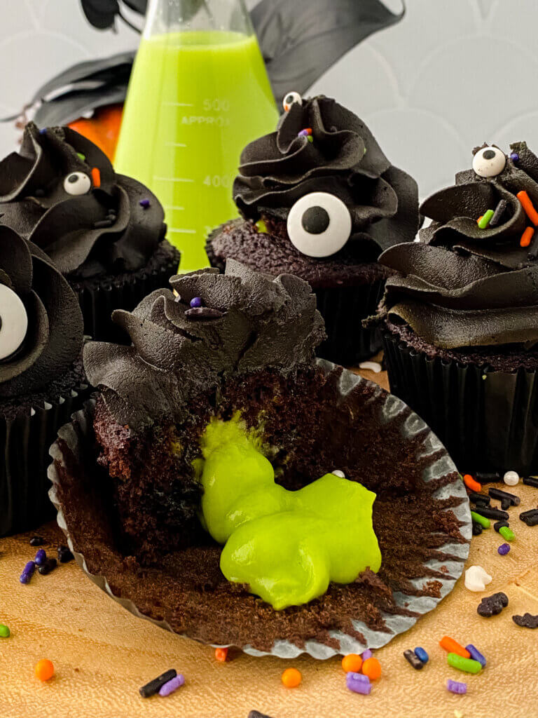 mad scientist cupcakes